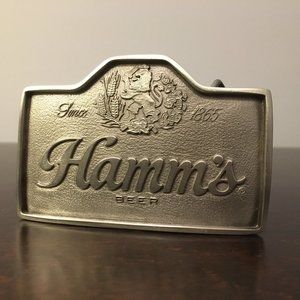 Hamm's Engraved Metal Belt Buckle -Limited Edition